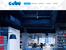 Tablet Screenshot of cubeadv.com